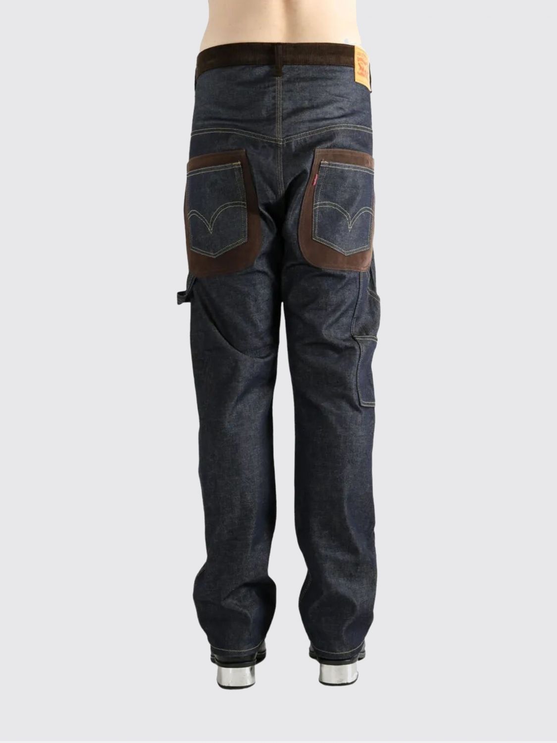 Jeans Men color Brown