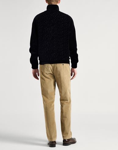 Man Sweatshirt Black Size L Cotton, Polyamide