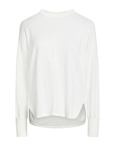 Woman Sweater White Size 2 Cotton