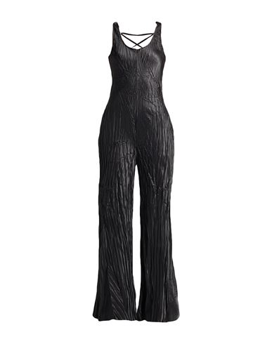 Woman Jumpsuit Black Size S Polyester, Viscose