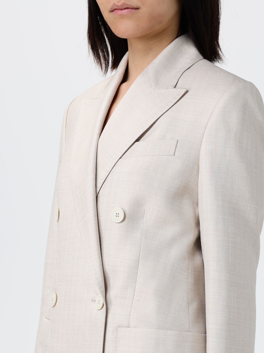Jacket Woman color Sand