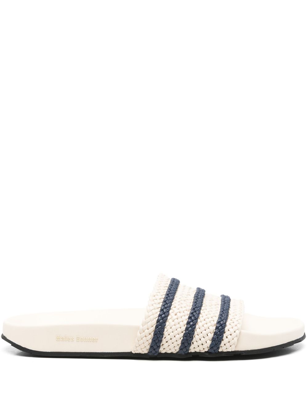X Wales Bonner Adilette slides - White