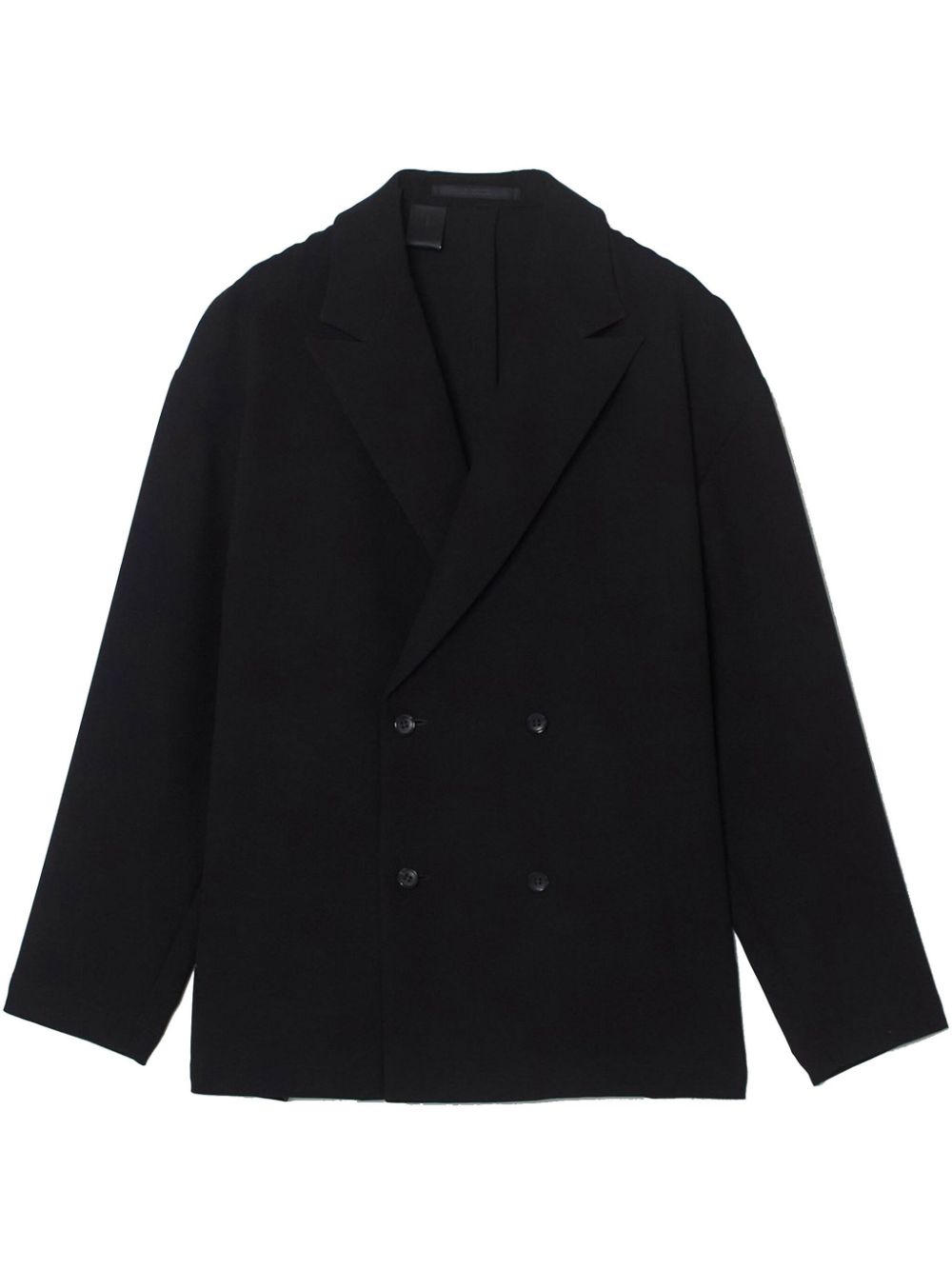 Double-breasted blazer - Black
