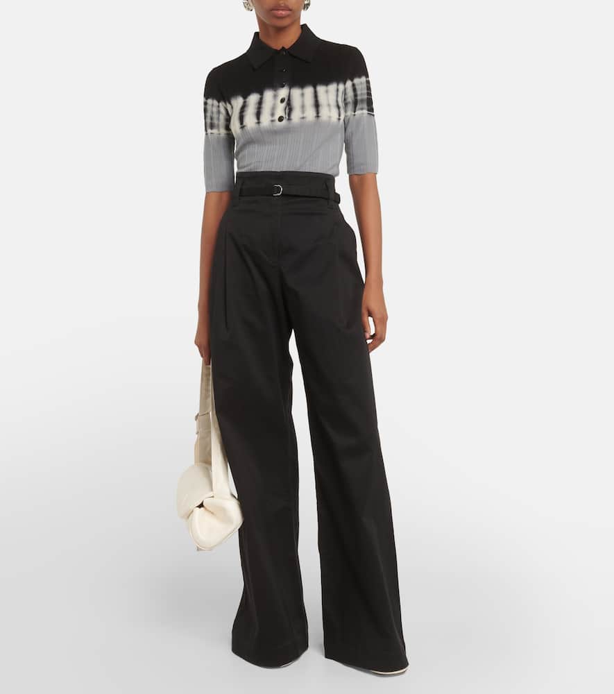 White Label Louisa wool polo shirt