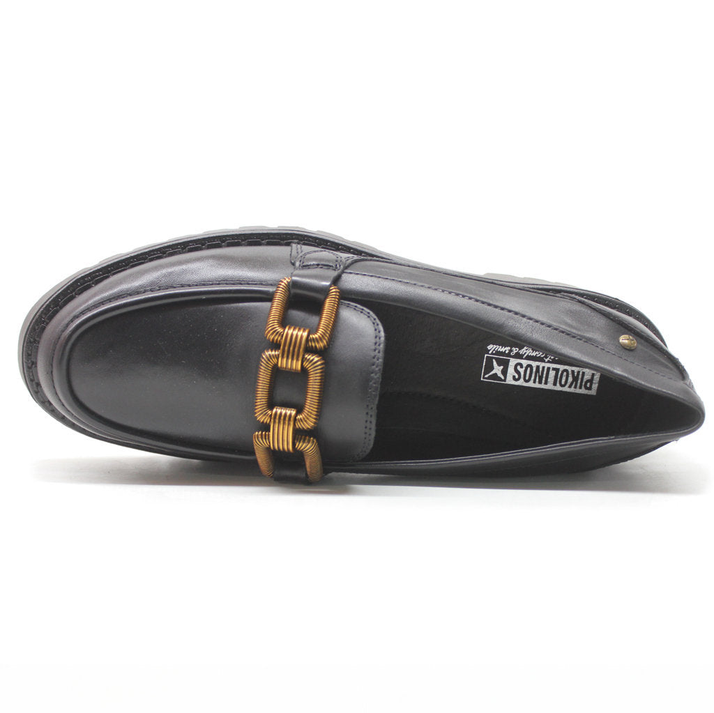 Pikolinos Aviles Calfskin Leather Women's Platform Loafers