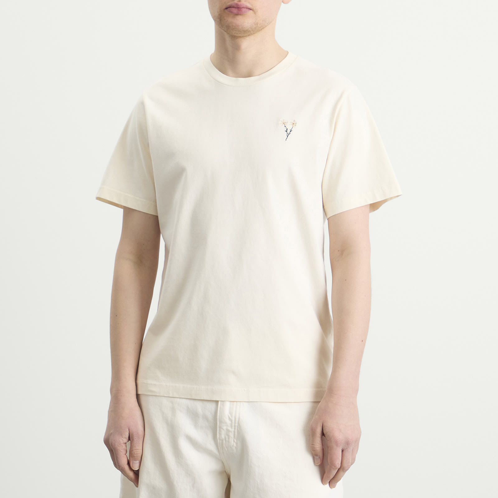 Men's Posy T-Shirt in Cloud