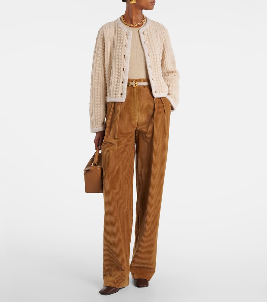 Stef wool-blend cardigan