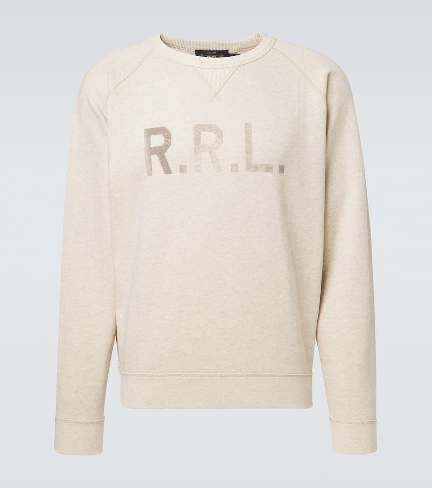 Logo cotton-blend sweatshirt