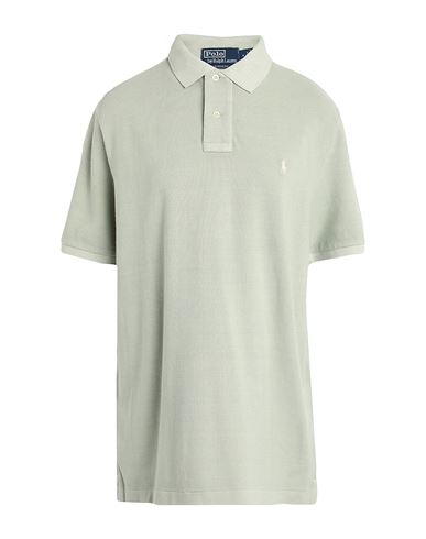 Woman Polo shirt Sage green