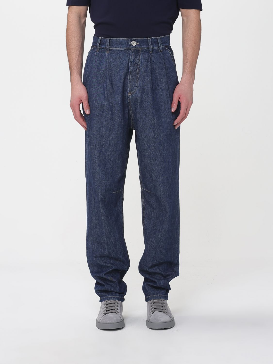 Jeans Men color Blue