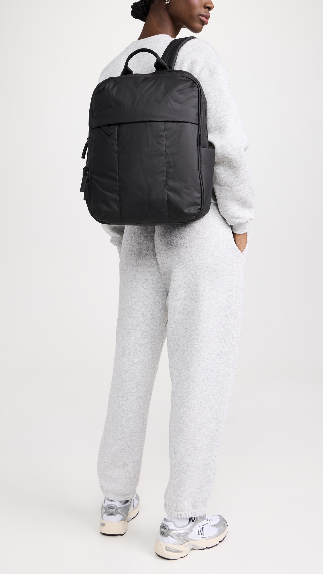 Luka Laptop Backpack Matte Black One Size