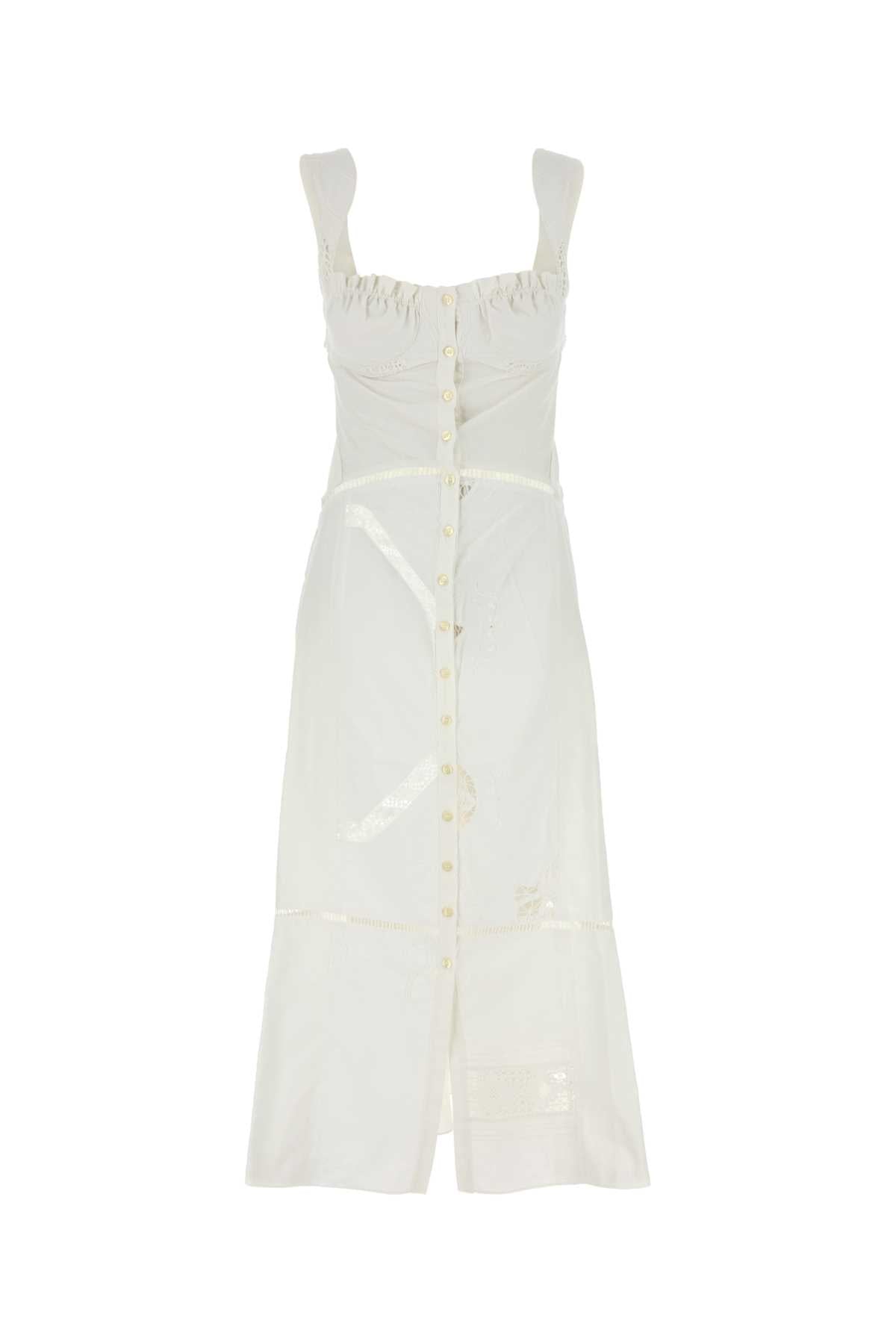 Household Dress — White