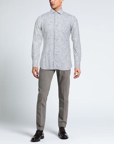 Man Shirt White Size 15 ¾ Cotton, Linen