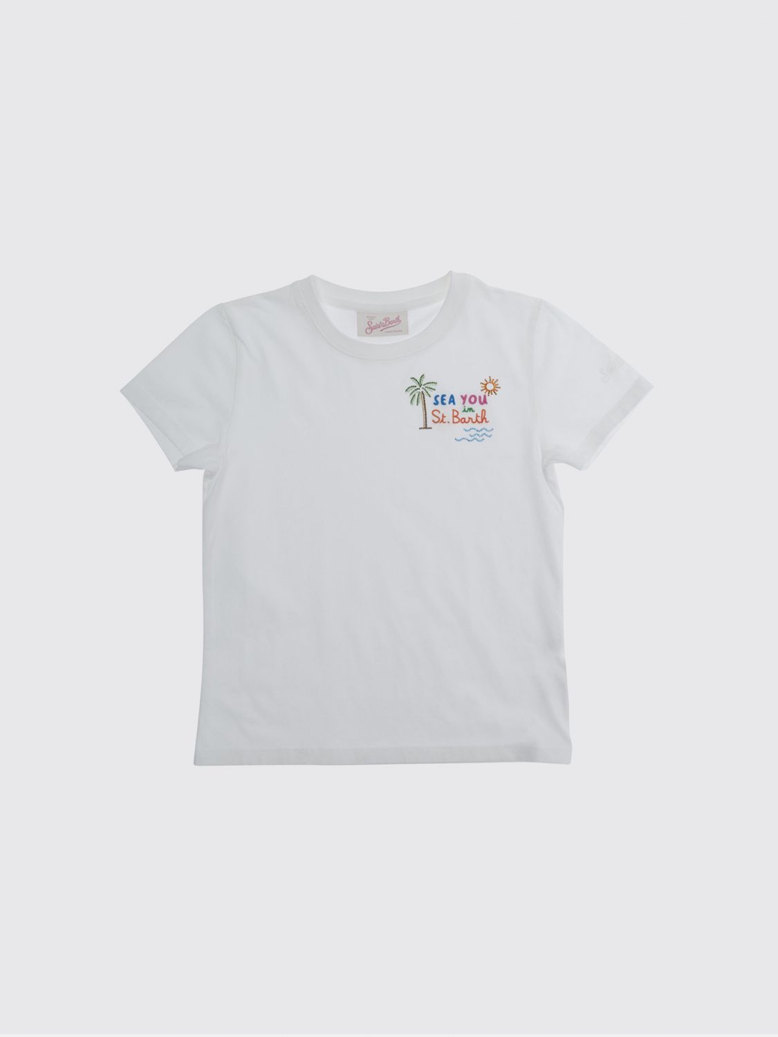 T-Shirt MC2 SAINT BARTH Kids color White 2
