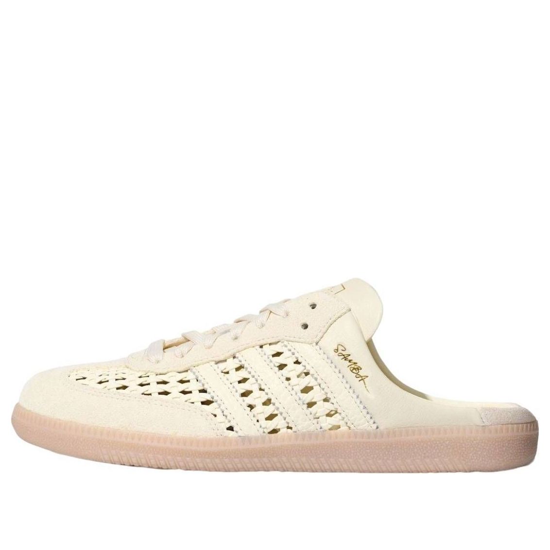 (WMNS) Samba Mule Woven 'Crew White'
