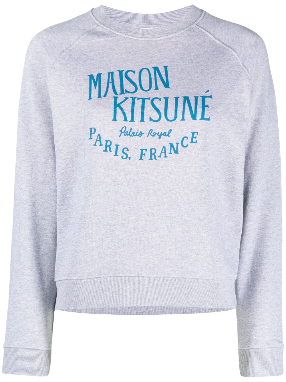 Logo-print cotton sweatshirt - Pink
