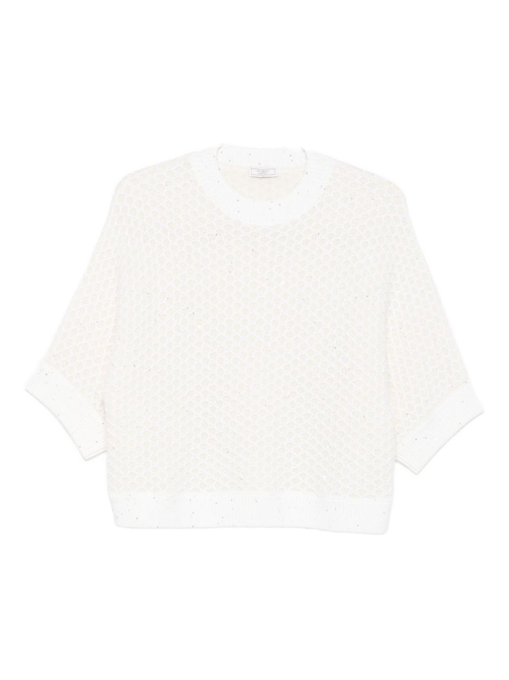 Embellished sweater - White