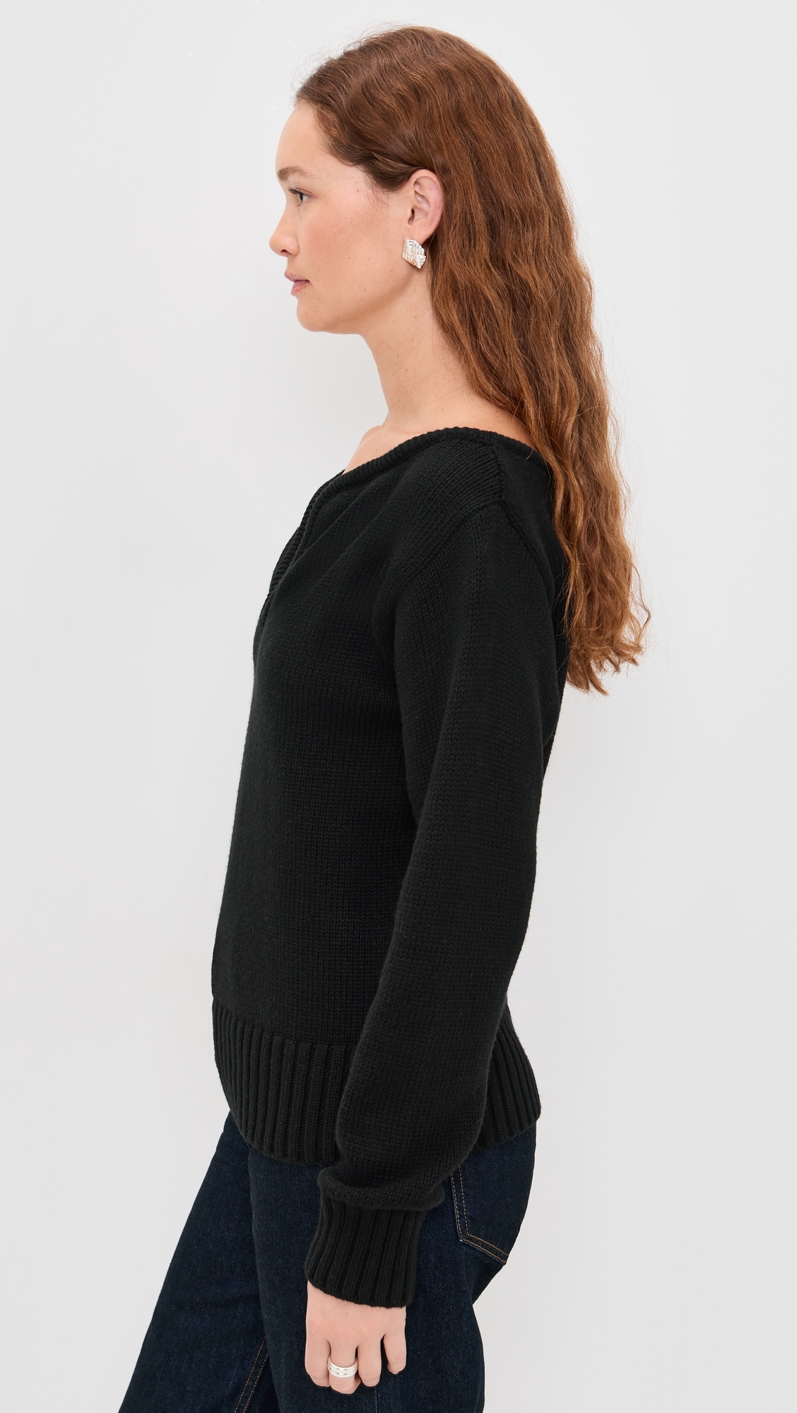 Dominique Knited Sweater Black