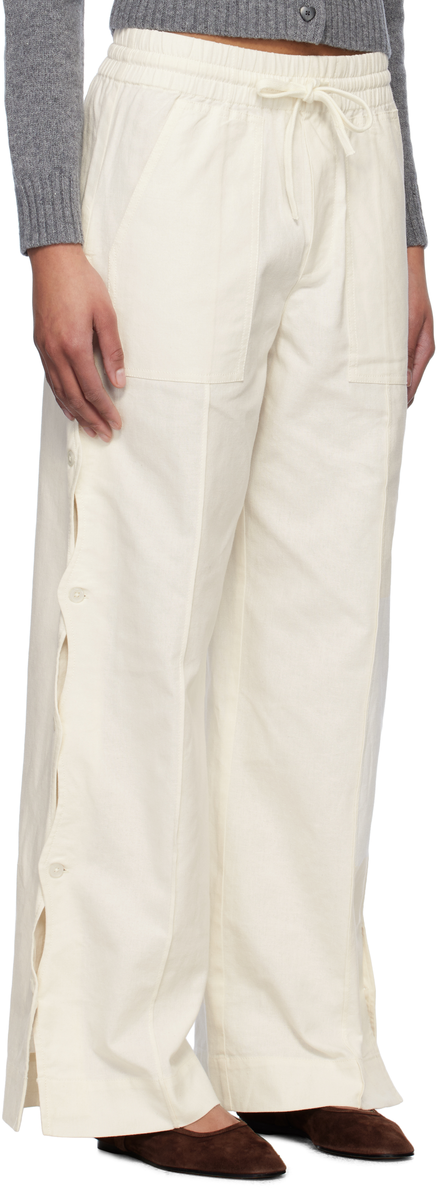 SEA NY Off-White Shai Trousers