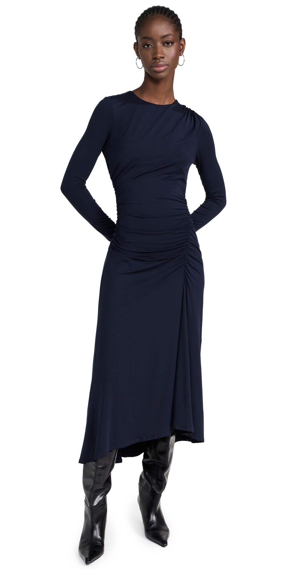 Veronica Beard Jean 여성 Theodora Dress Navy