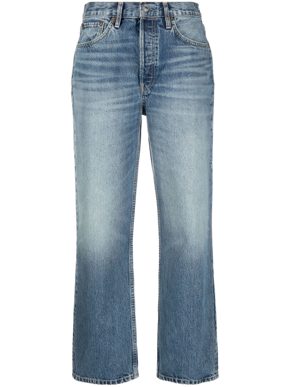 90s Low Slung denim jeans - Blue