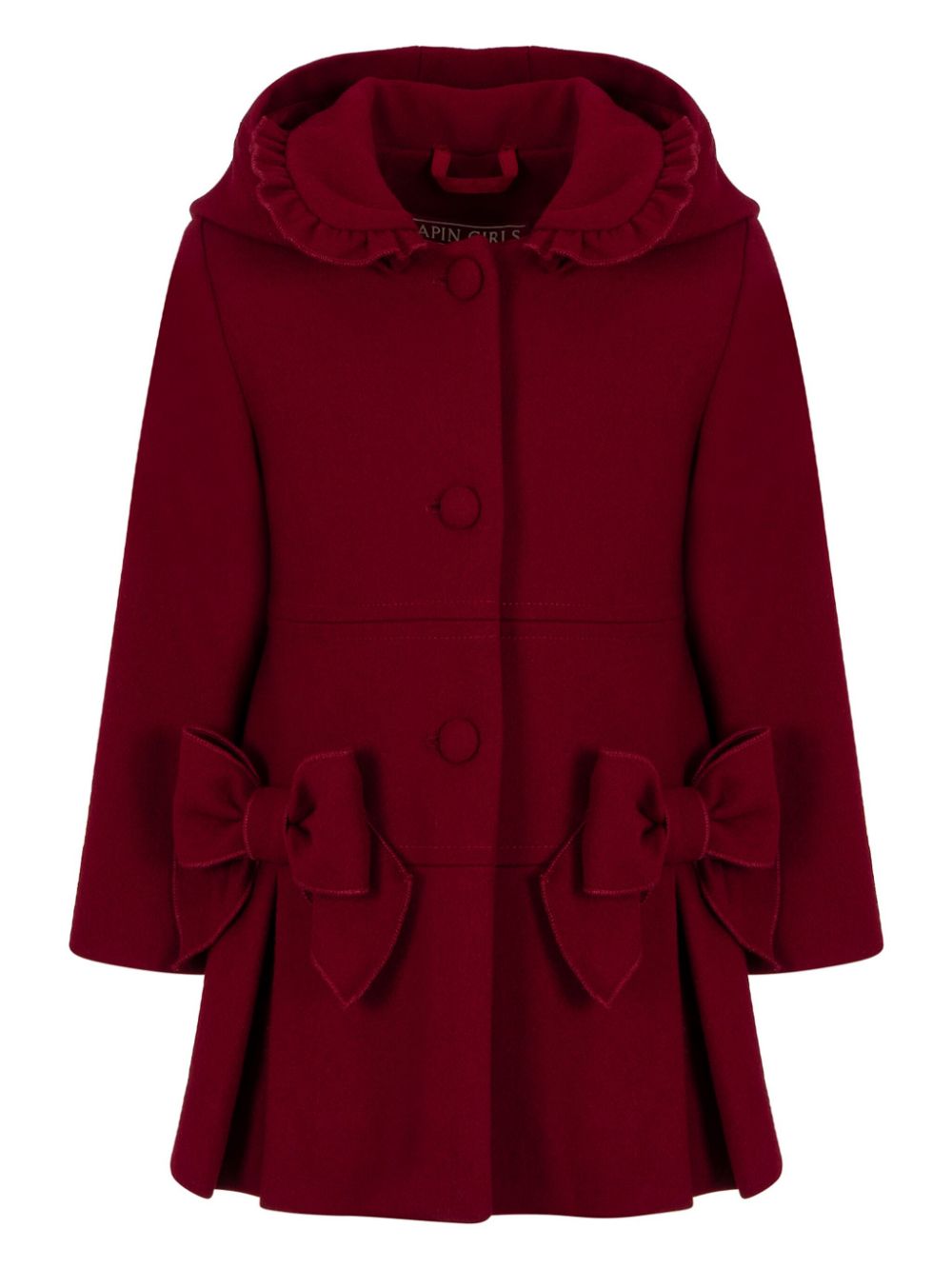 Wool Coat - Red