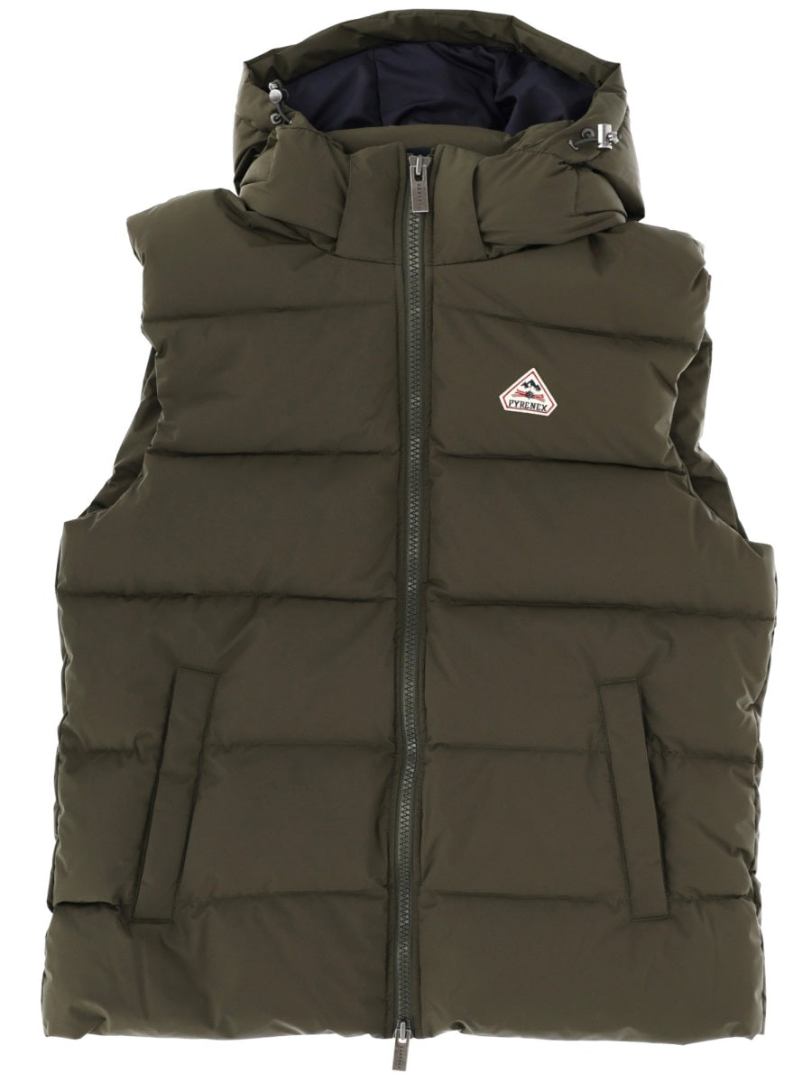 Hooded Sleeveless Gilet