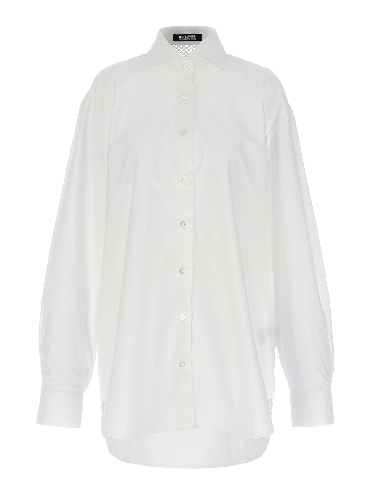 Mesh insert shirt