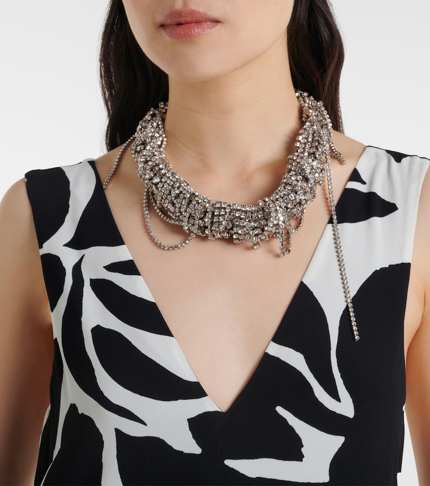 Printed maxi dress