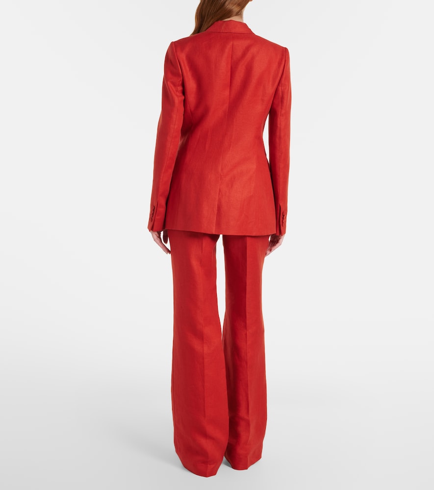 Angela linen twill blazer