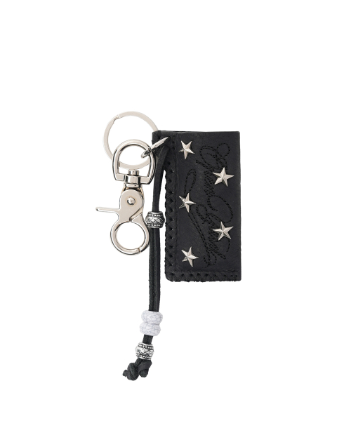 STAR STUD LIGHTER CASE KEYRING