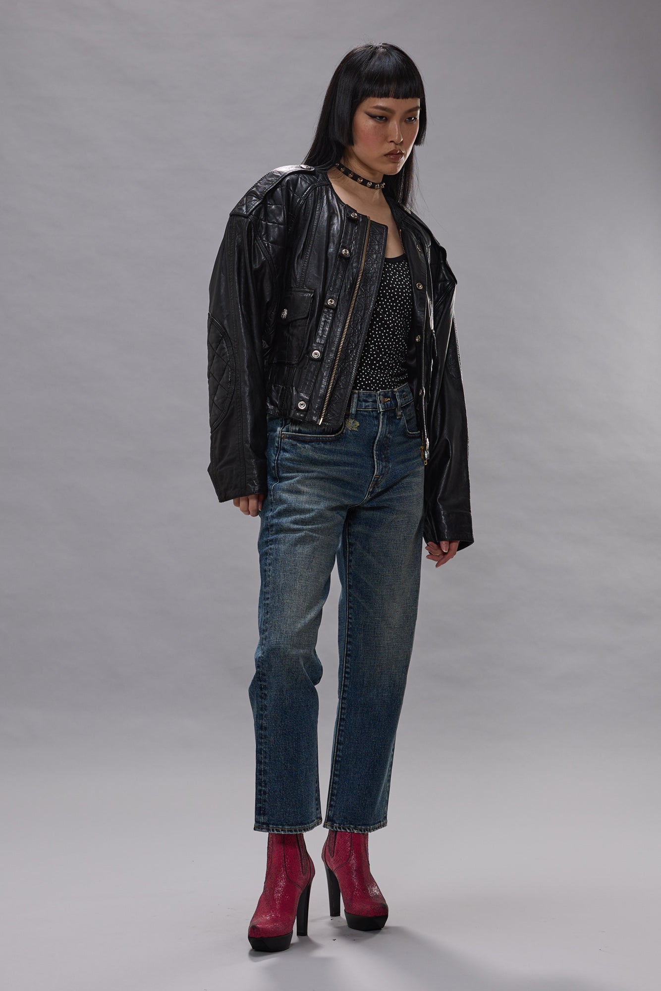 R13 Romeo Jean - Melvin Blue Stretch