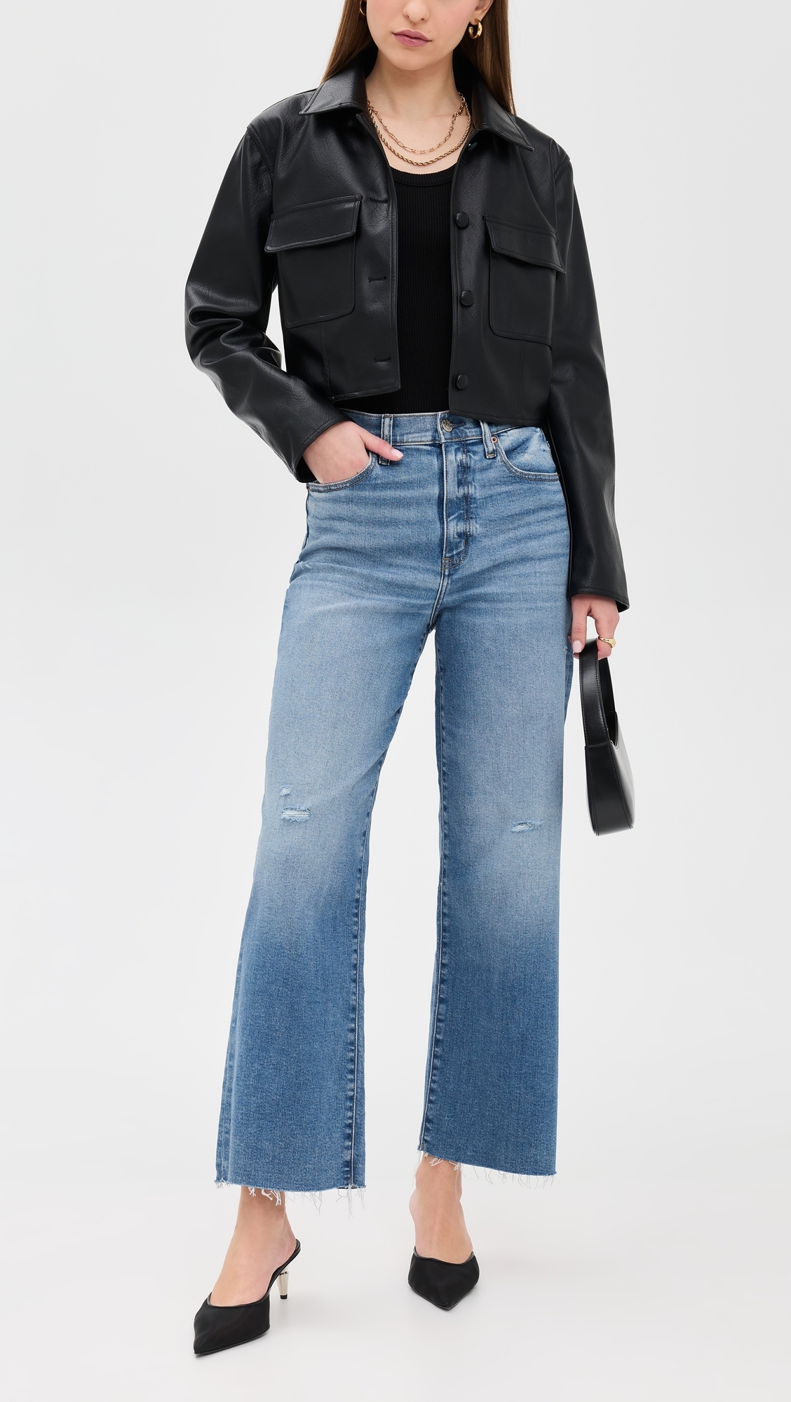 DAZE Pleaser Jeans Wide Awake Vintage