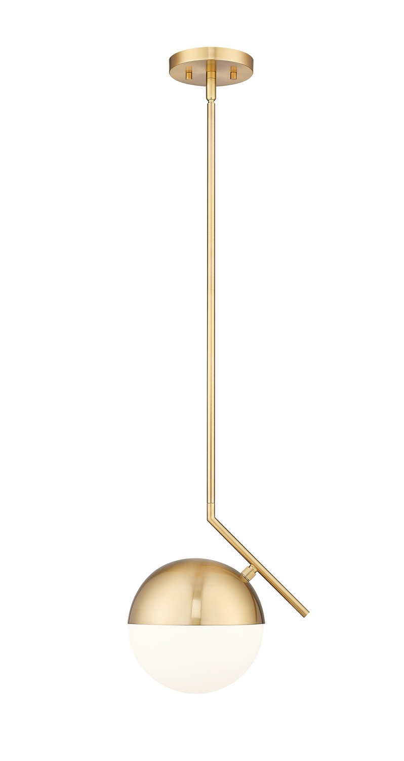Realm Sphere 1-Light Pendant in Modern Gold