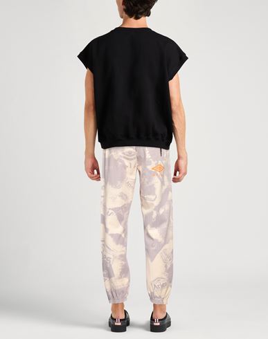 Man Pants Ivory Size M Cotton