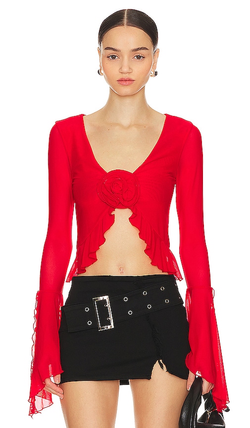 MAJORELLE Val Top in Black. -  XL also in L, M