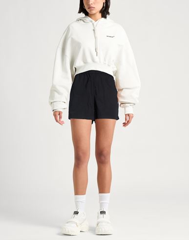 Woman Shorts & Bermuda Shorts Black Size S Cotton