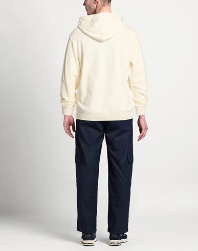 Man Sweatshirt Cream Size M Cotton