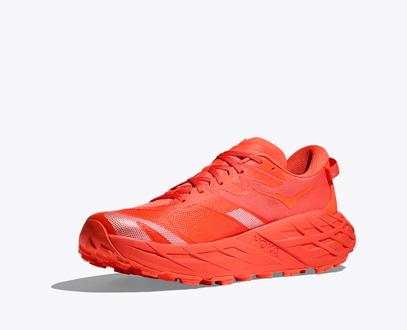 HOKA Men's Speedgoat 7 Shoes in Bell Pepper/Bell Pepper