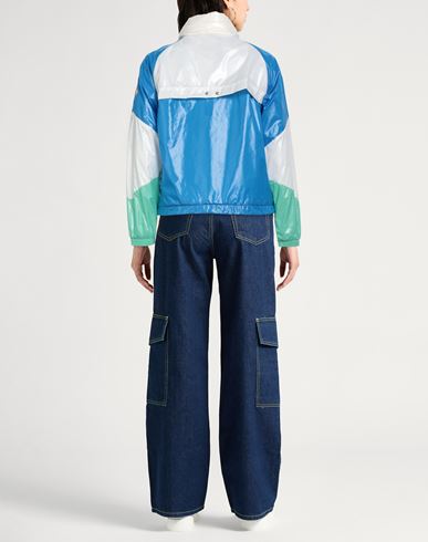 Woman Jacket Azure Size 10 Polyamide
