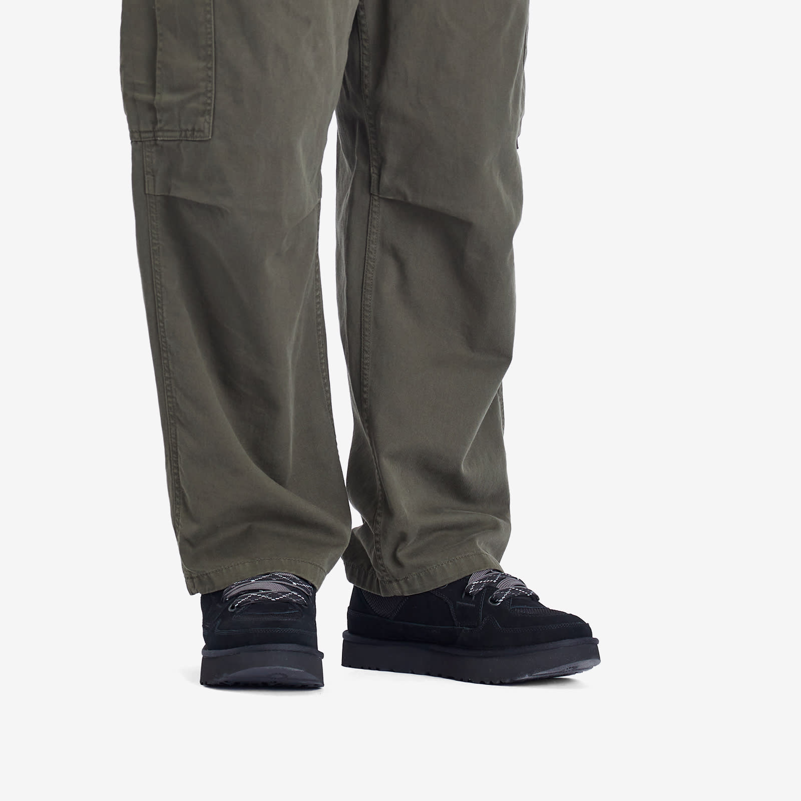 Men's Lo Lowmel Sneaker in Black