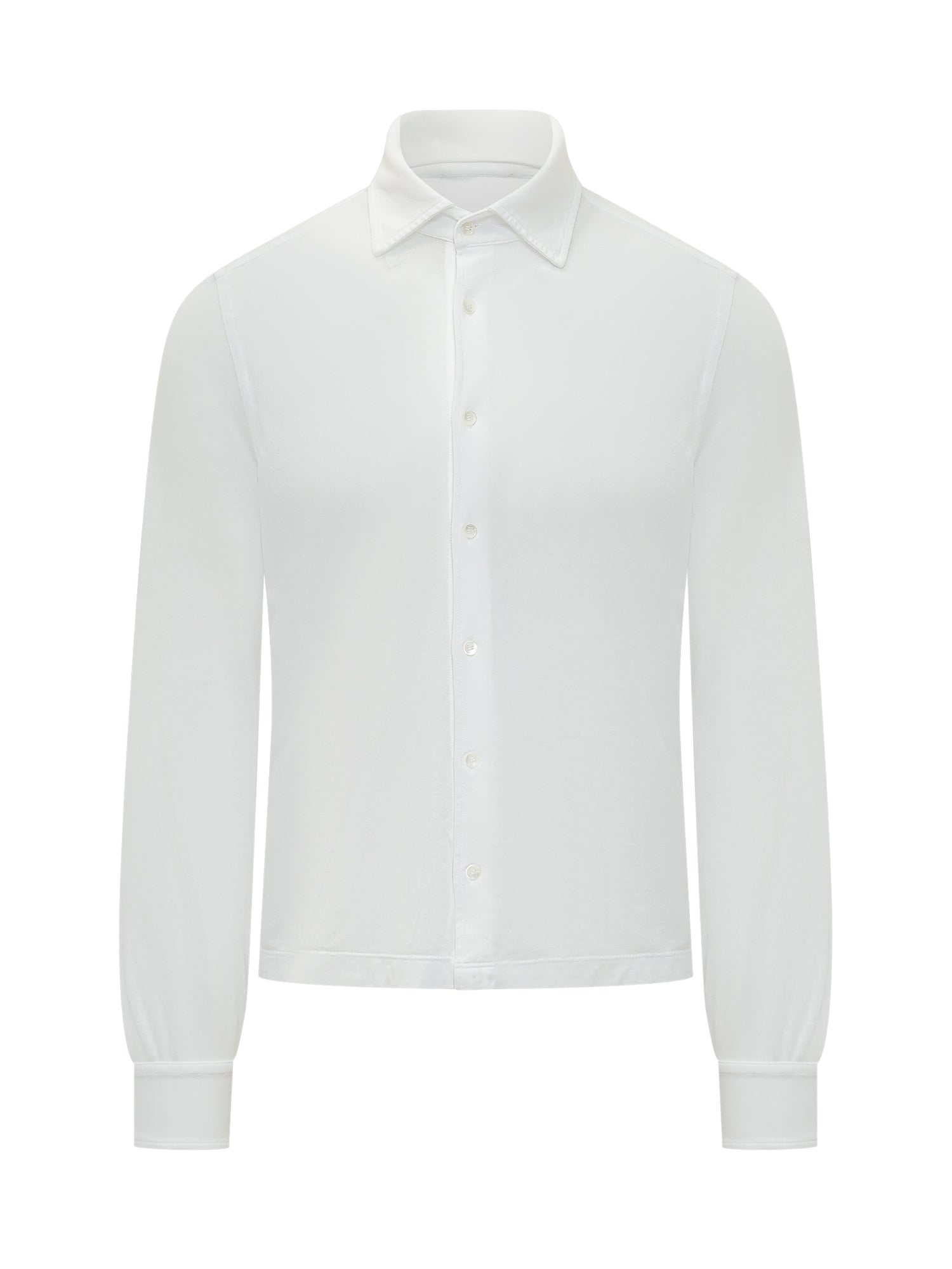 Long Sleeve Classic Collar Button-Up Shirt