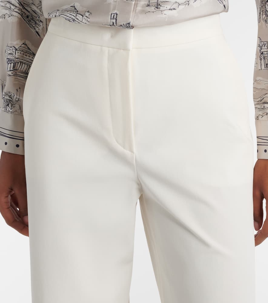Dentice cotton-blend straight pants