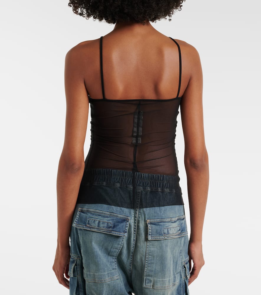 SL Combo semi-sheer top
