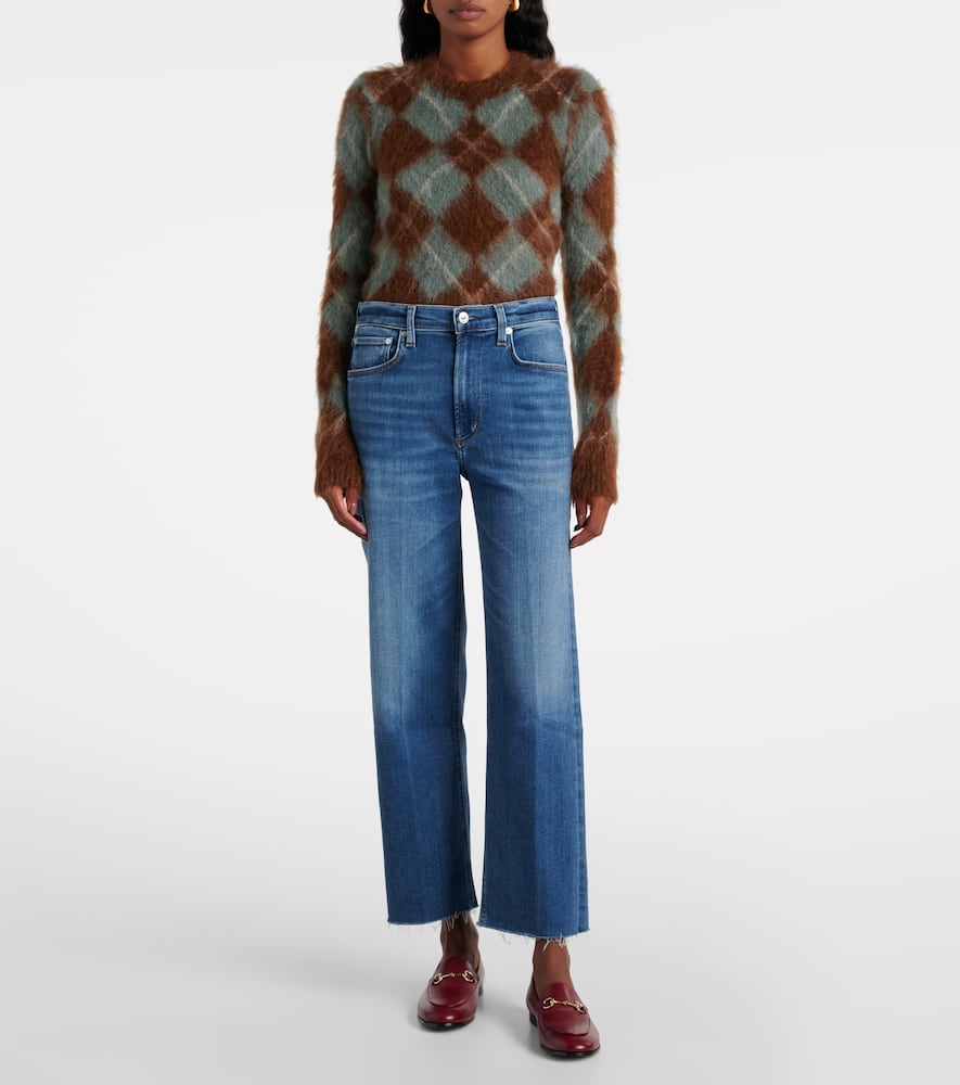 Palma high-rise straight jeans