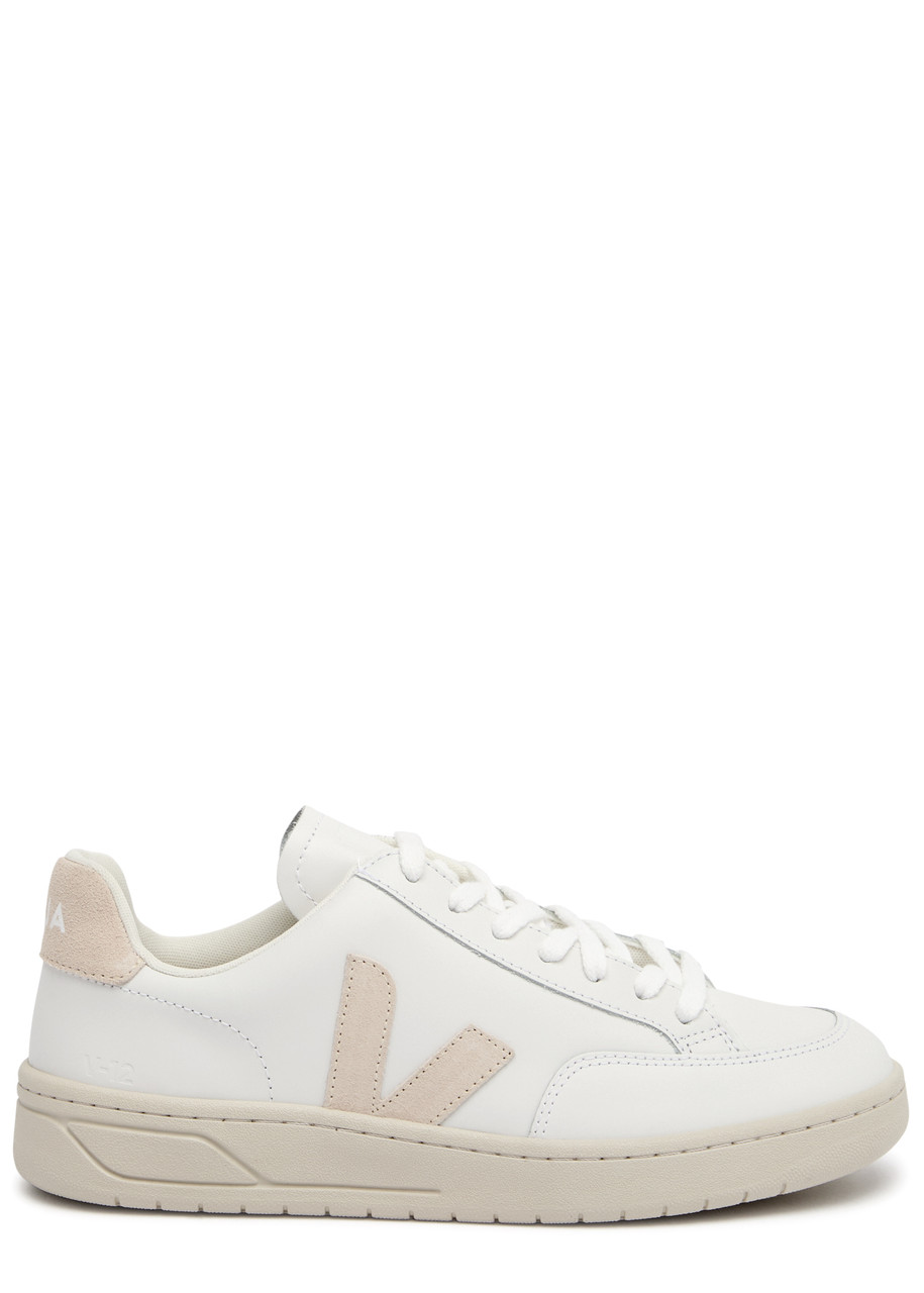 V-12 Panelled Leather Sneakers