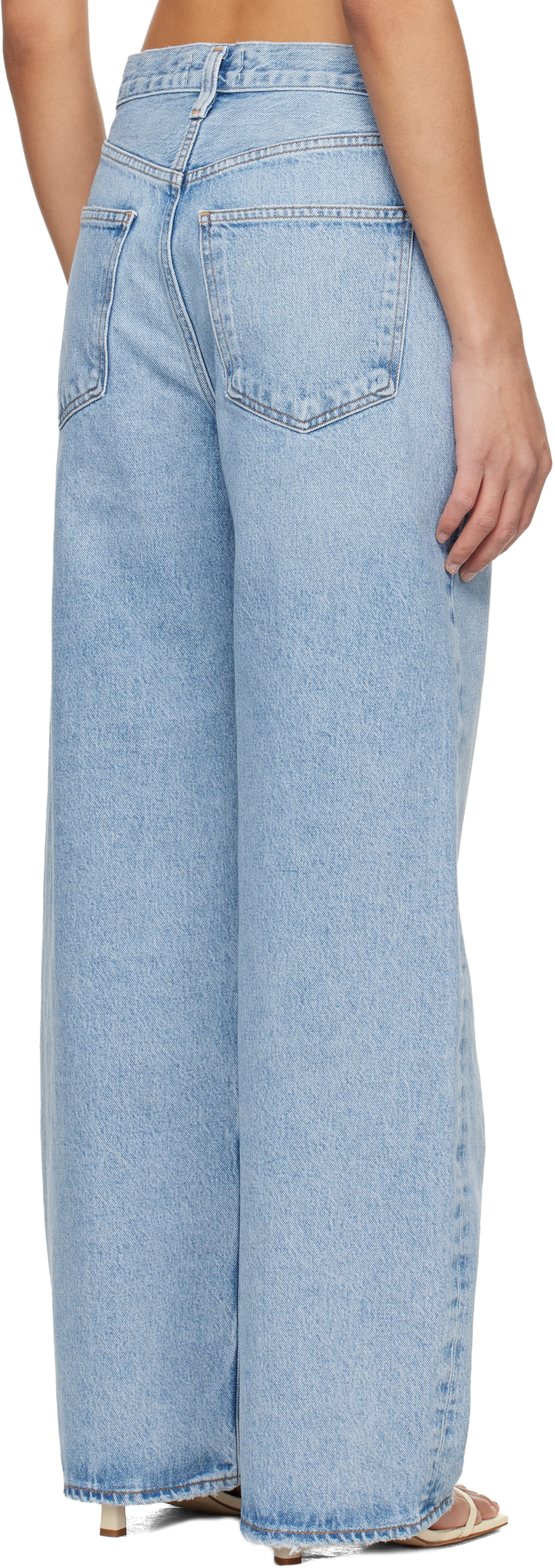 Blue Low Curve Jeans