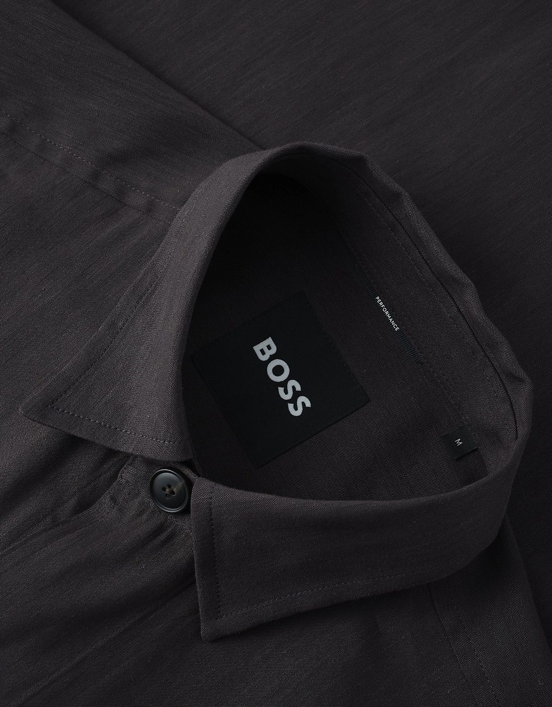 Hugo Boss Men's P Cai K2P Shirt Brown - : 42/Regular