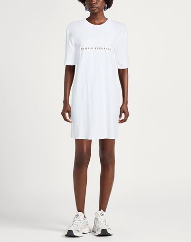 X Mixmag Woman Midi dress White Size M Cotton