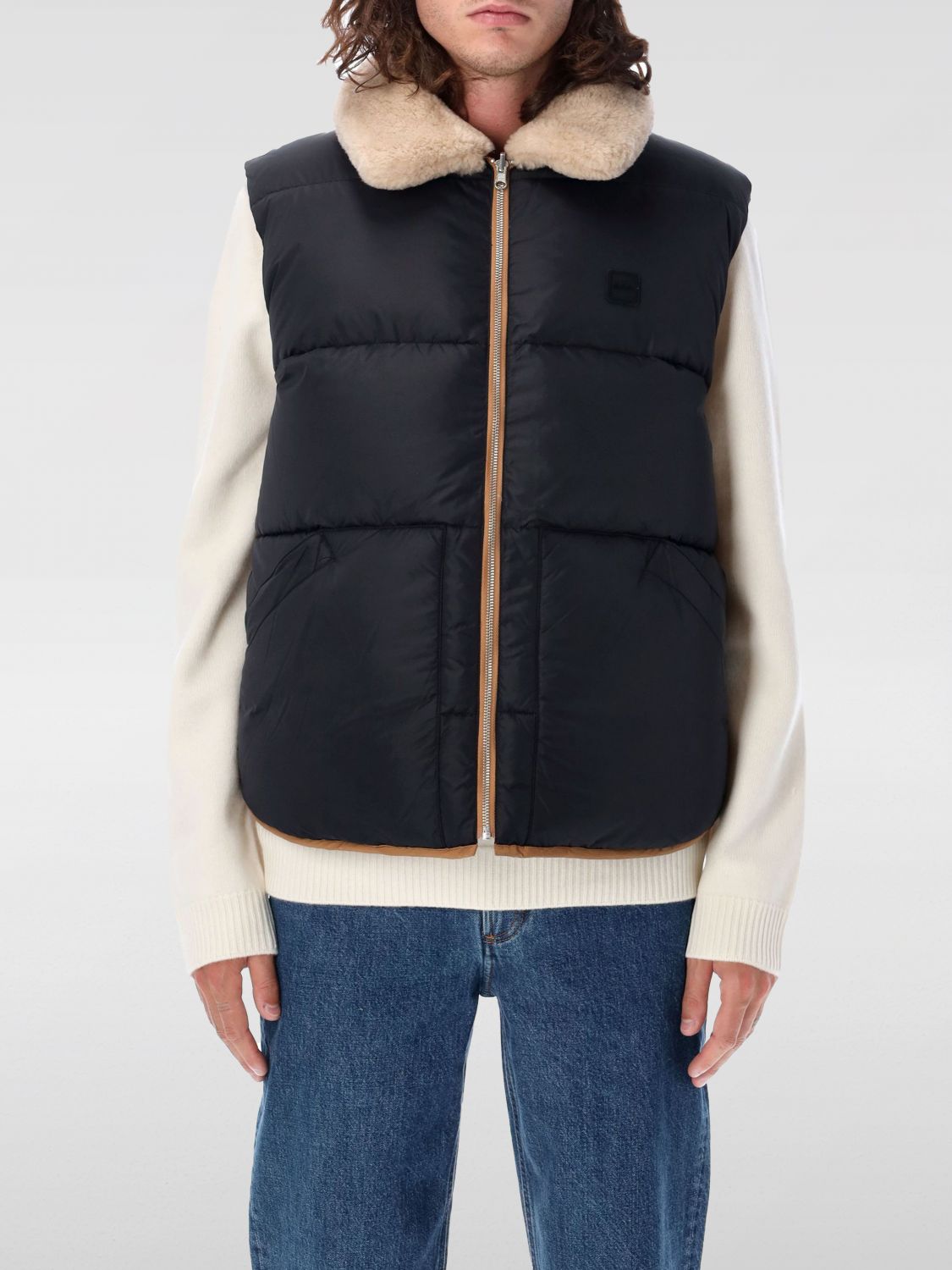 Doudoune Teddy gilet - Brown